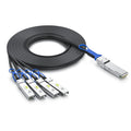 100G QSFP28 to 4x25G SFP28 Breakout DAC Cable - 1M Passive Twinax