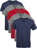 Gildan Men's V-Neck T-Shirts Multipack - Soft Cotton Tees