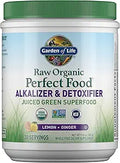 Raw Organic Perfect Food Alkalizer & Detoxifier Greens Powder - Lemon