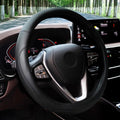 HOTOR Car Steering Wheel Cover - Universal Leather Fit for 14.5-15in