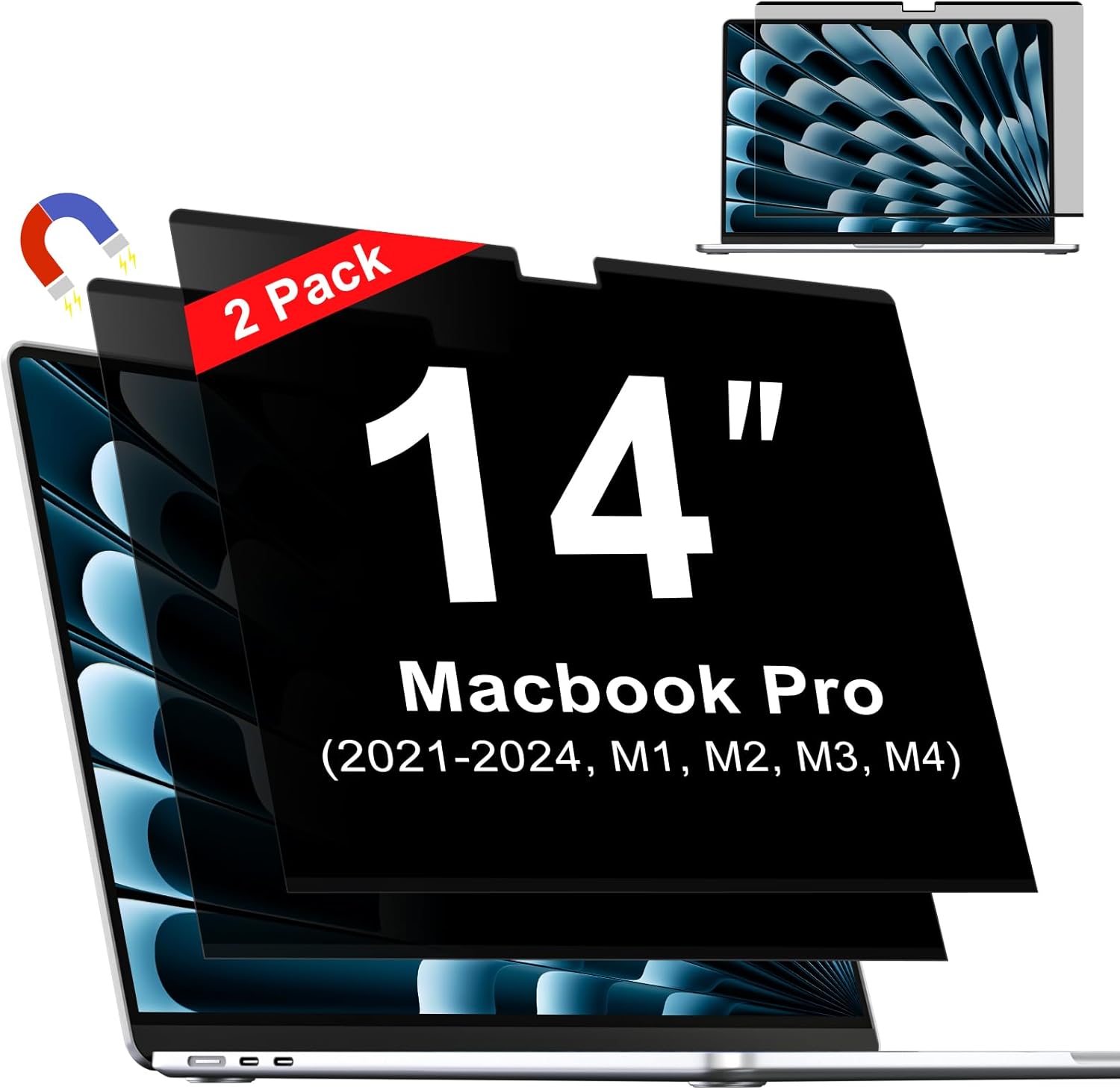 Magnetic Privacy Screen for MacBook Pro 14 Inch - Ultimate Protection