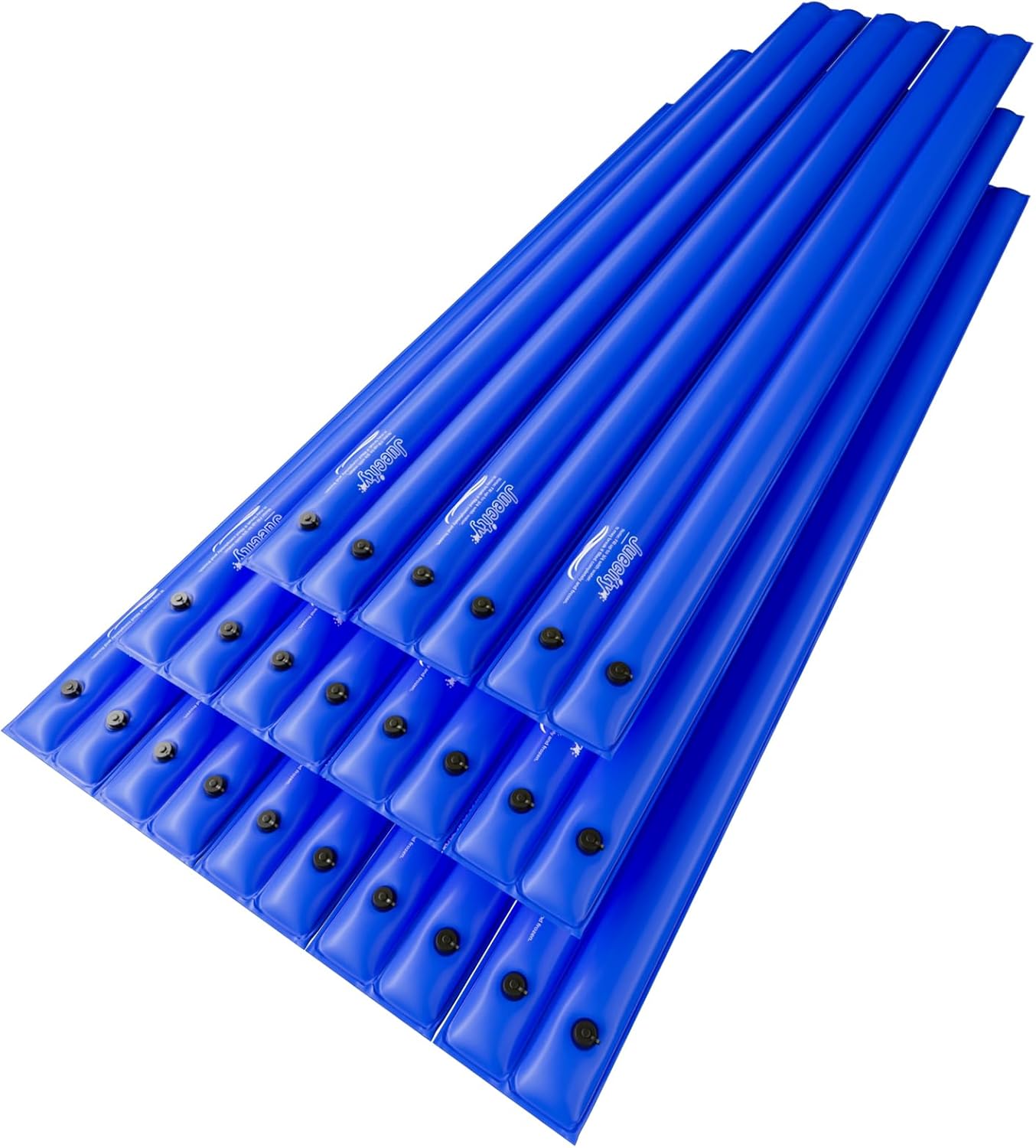 8FT Double Chamber Water Tubes for Pool Cover Weights - 12 Pack