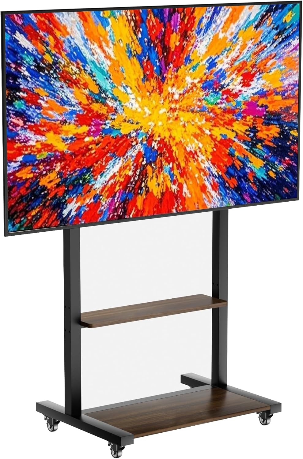Rolling TV Cart Stand for 40 to 100 Inch TVs with Wheels