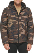 Levi's Mens Soft Shell Hooded Trucker Jacket - Sherpa Lined