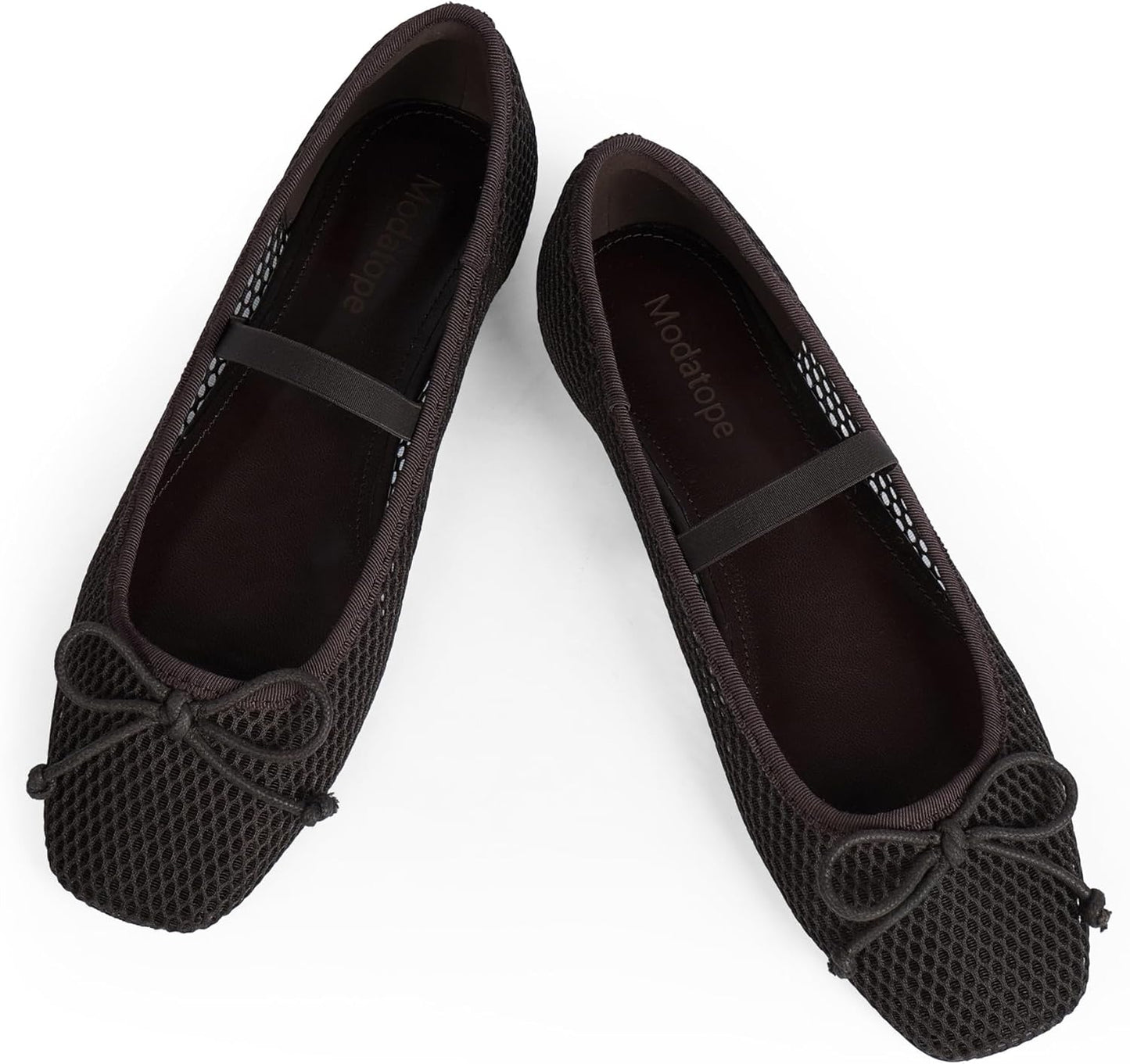 Modatope Ballet Flats with Bow for Women - Elegant and Comfortable