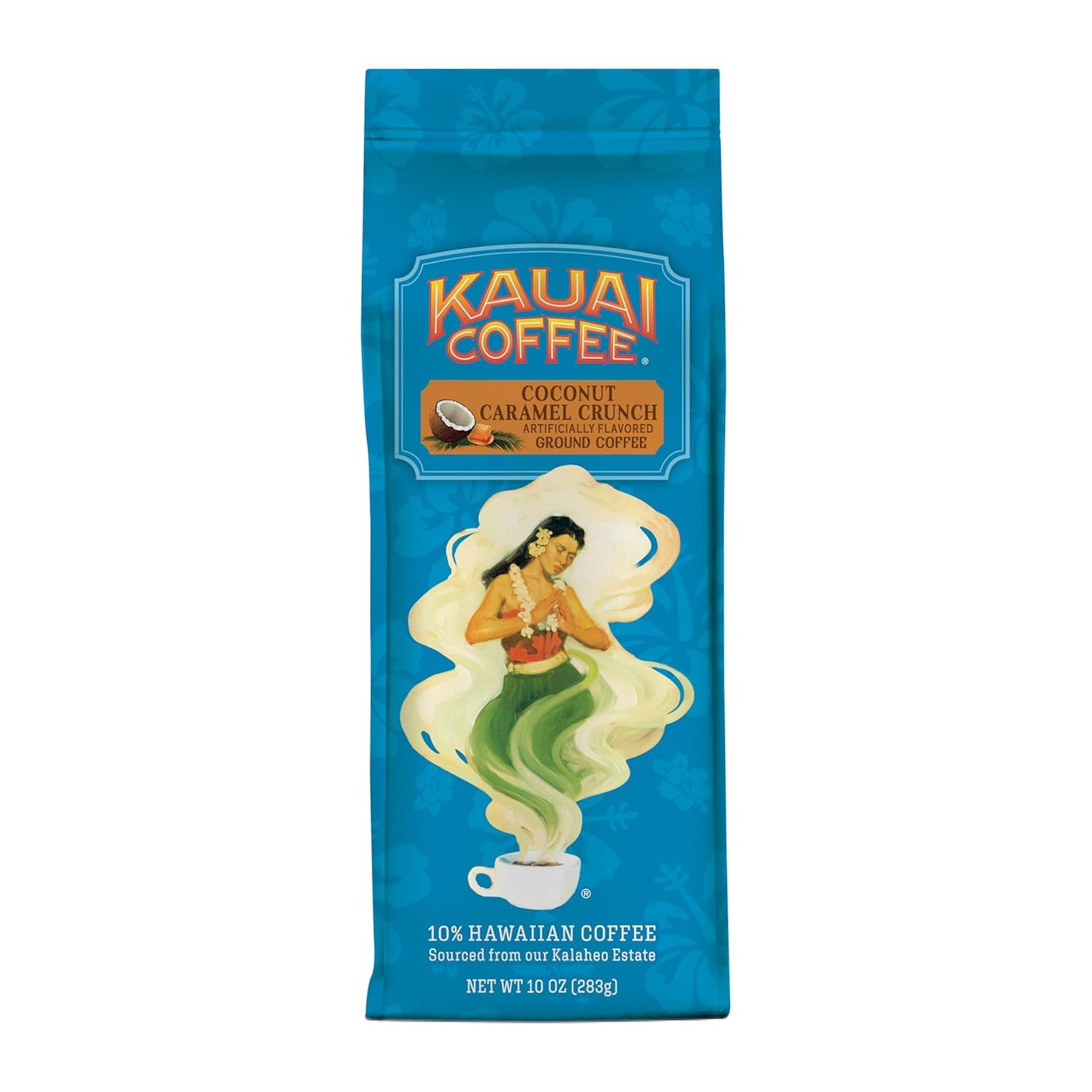 Indulgent Coconut Caramel Crunch Coffee - 10 oz Ground