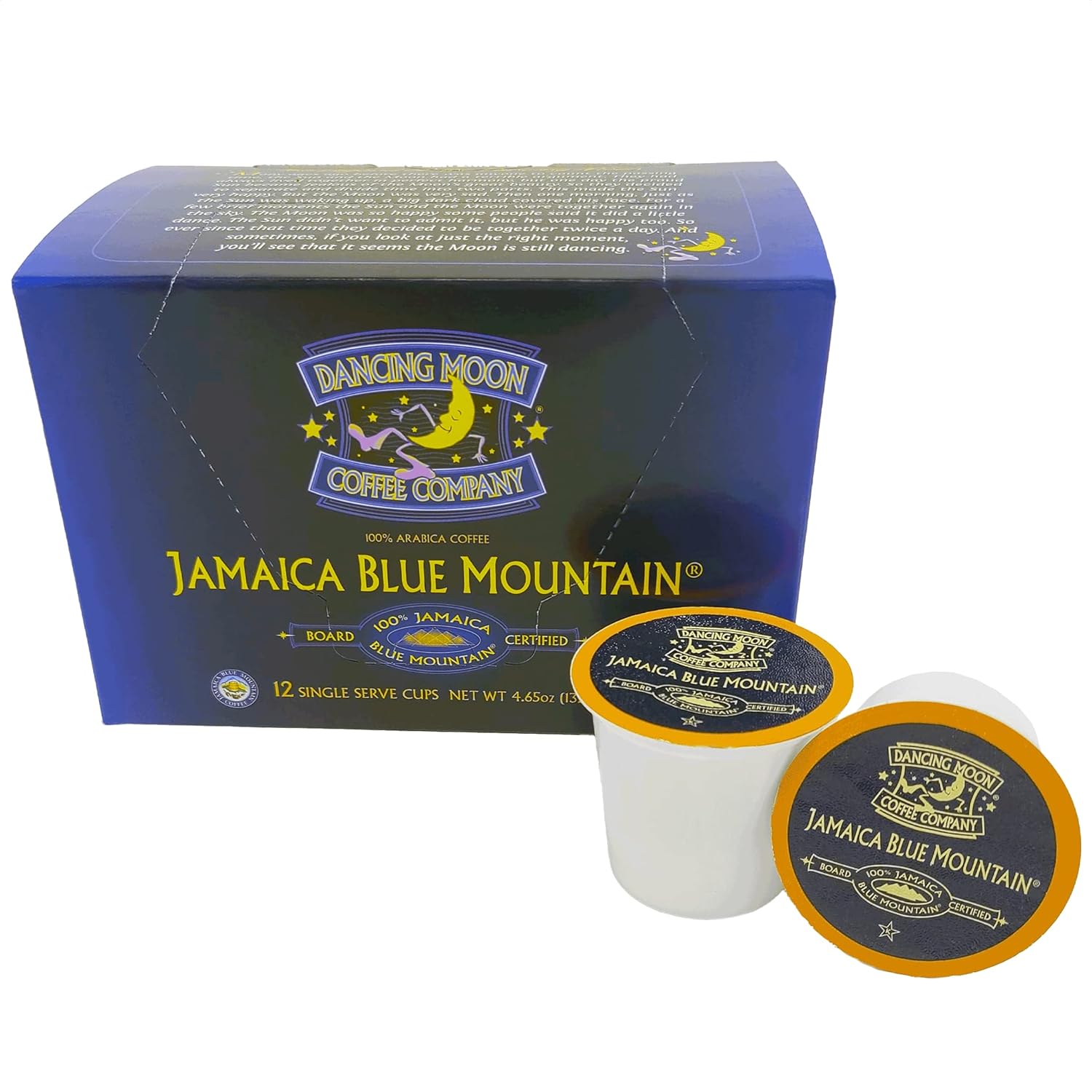 Pure Jamaica Blue Mountain Coffee Pods - Medium Roast
