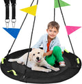 Tree Swing Saucer Flying Swing 40 in for Kids - Heavy Duty 900lb
