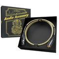 Gold Series Star Quad XLR Cables 1.5ft - Zero Noise Mic Lead