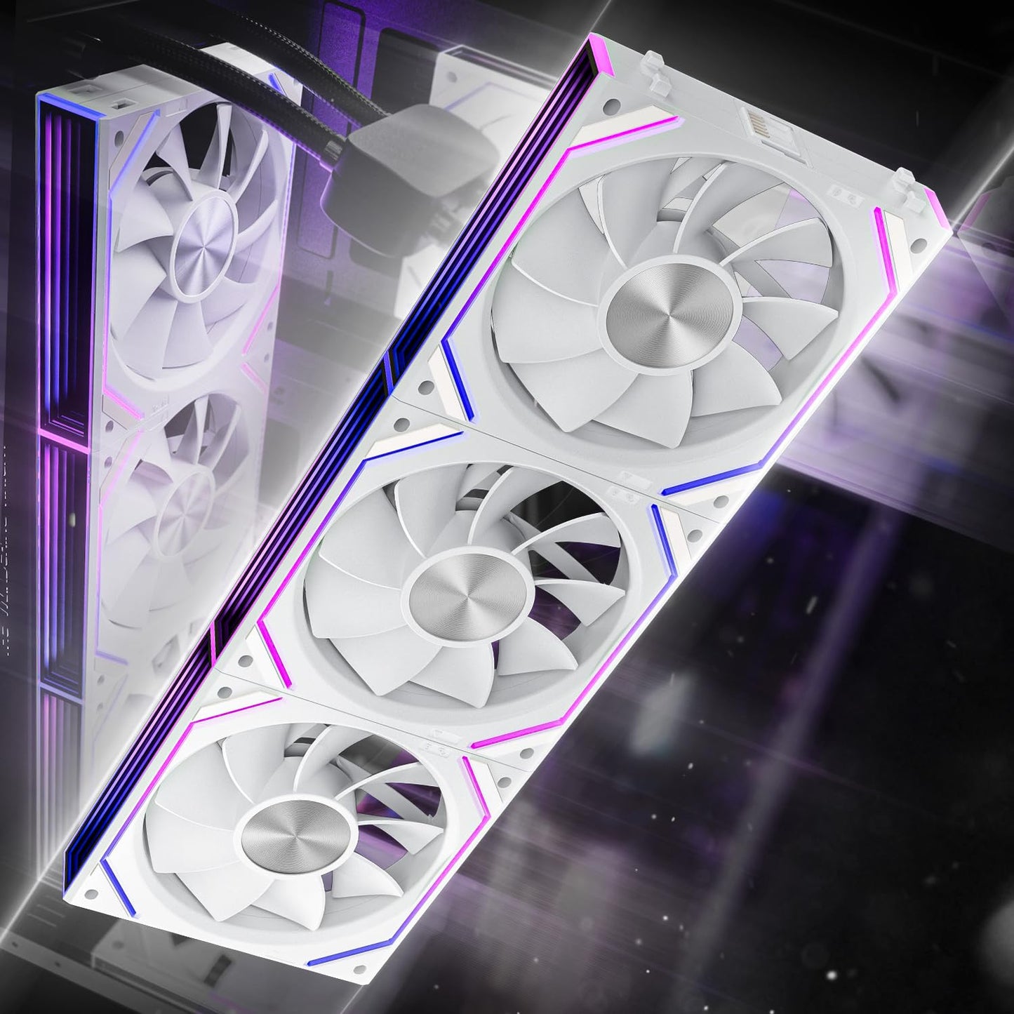 Asiahorse Dawn 120mm Case Fan: High Performance ARGB Cooling