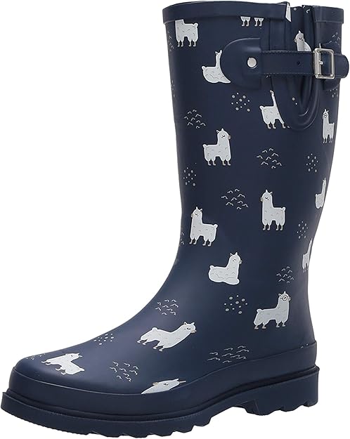 Western Chief Printed Tall Waterproof Rain Boot for All Seasons