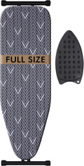 Ironing Board Full Size Metal Construction - Stable, Thick Padded