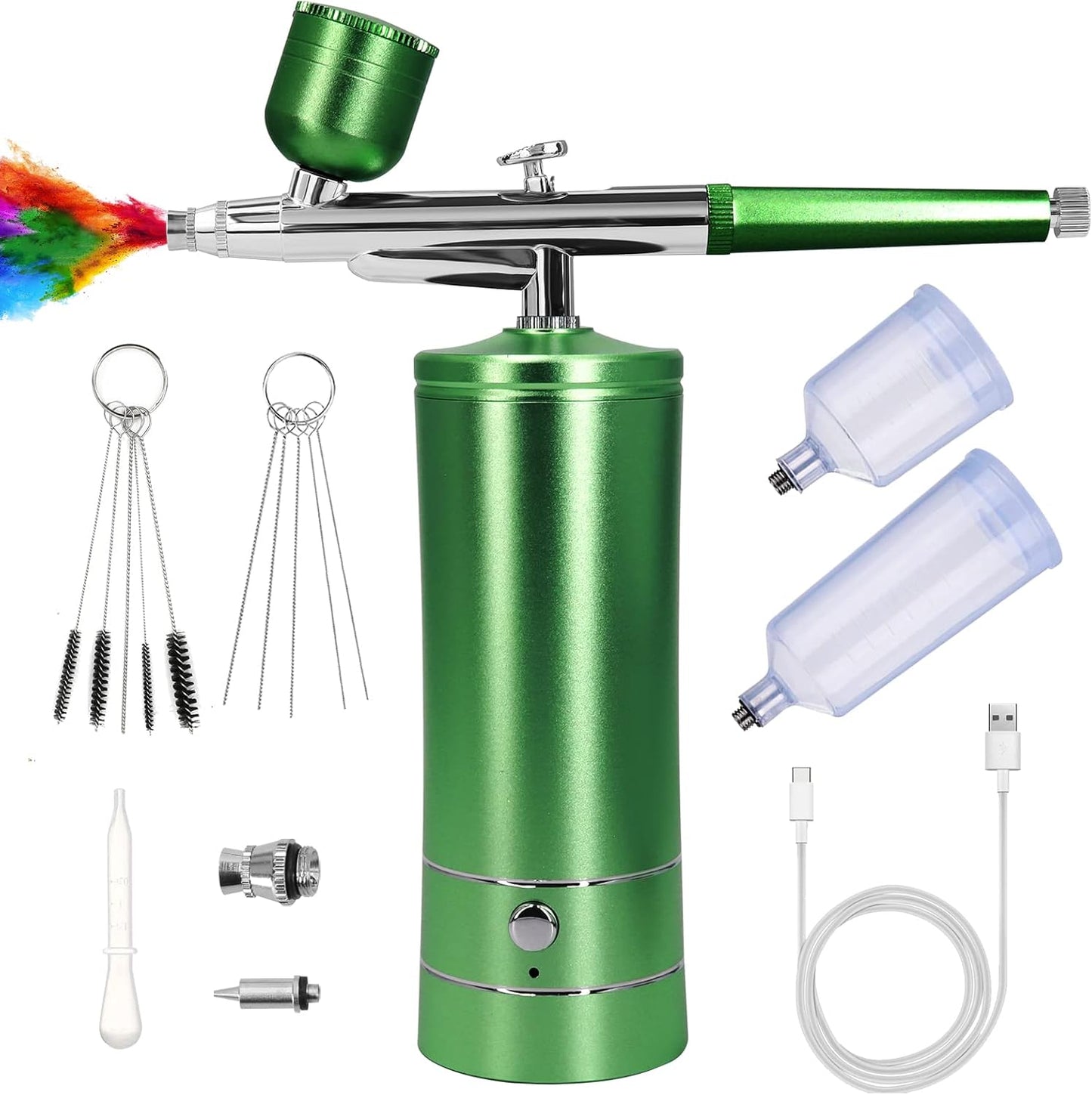 Rechargeable Airbrush Kit for Versatile Artistry