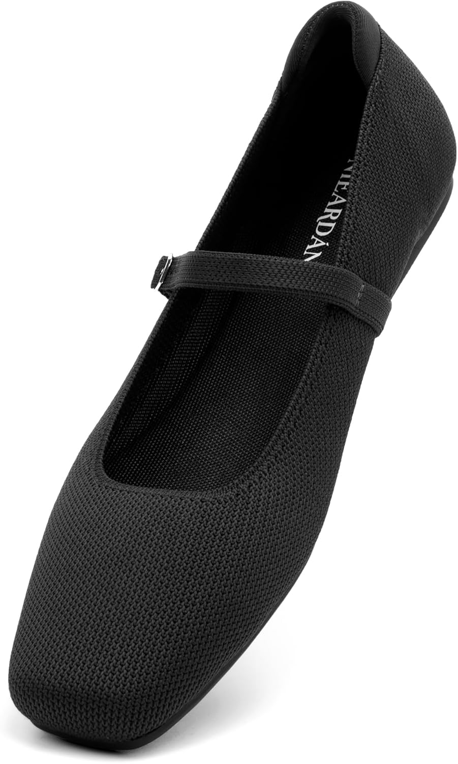 Women's Ballet Flats Square Toe Slip On Shoes for Comfort