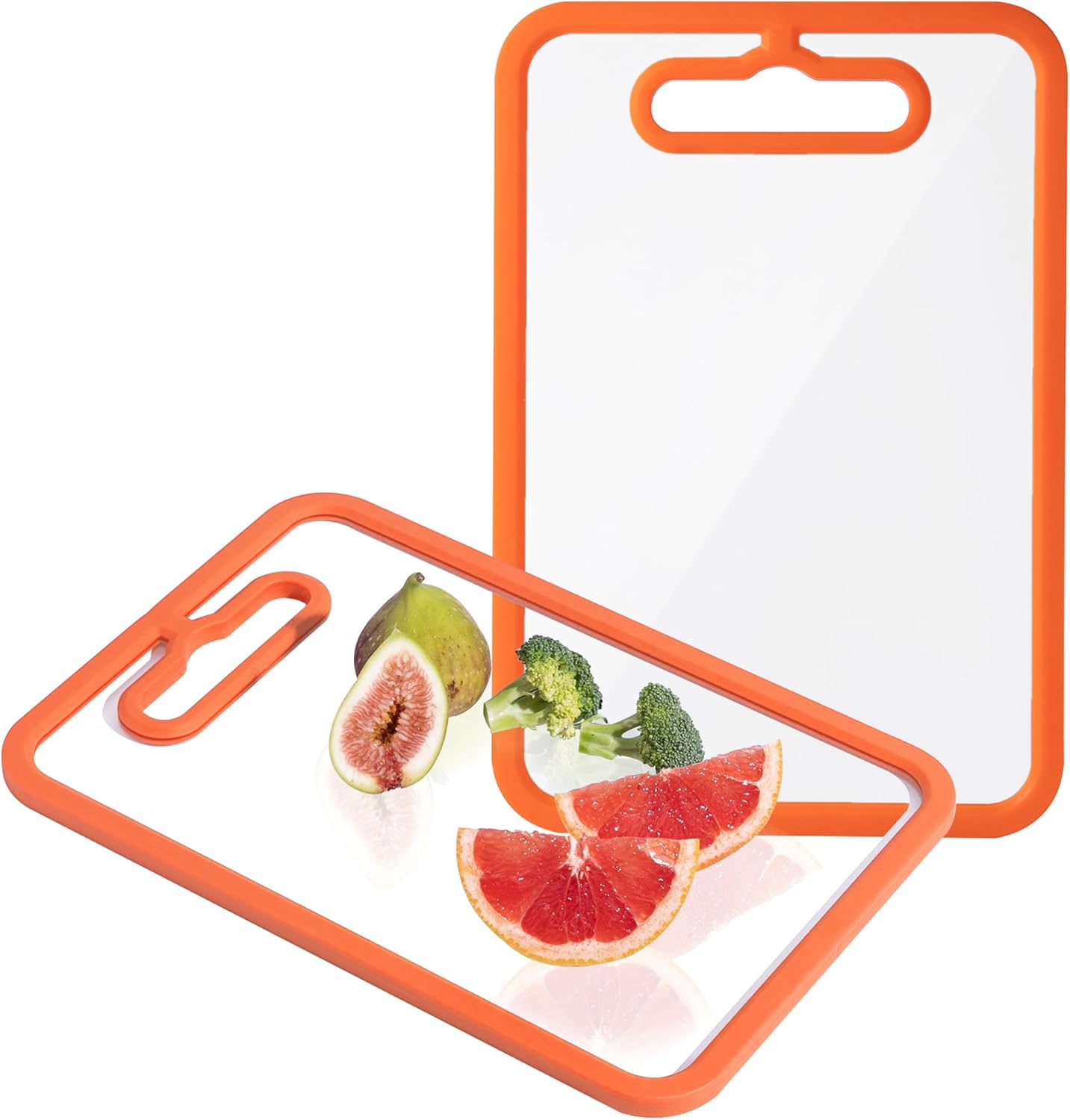Glass Cutting Board Set - Durable Tempered Glass for Kitchen