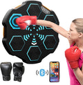 Wall Mounted Smart Bluetooth Music Boxing Trainer - LED Punch Target