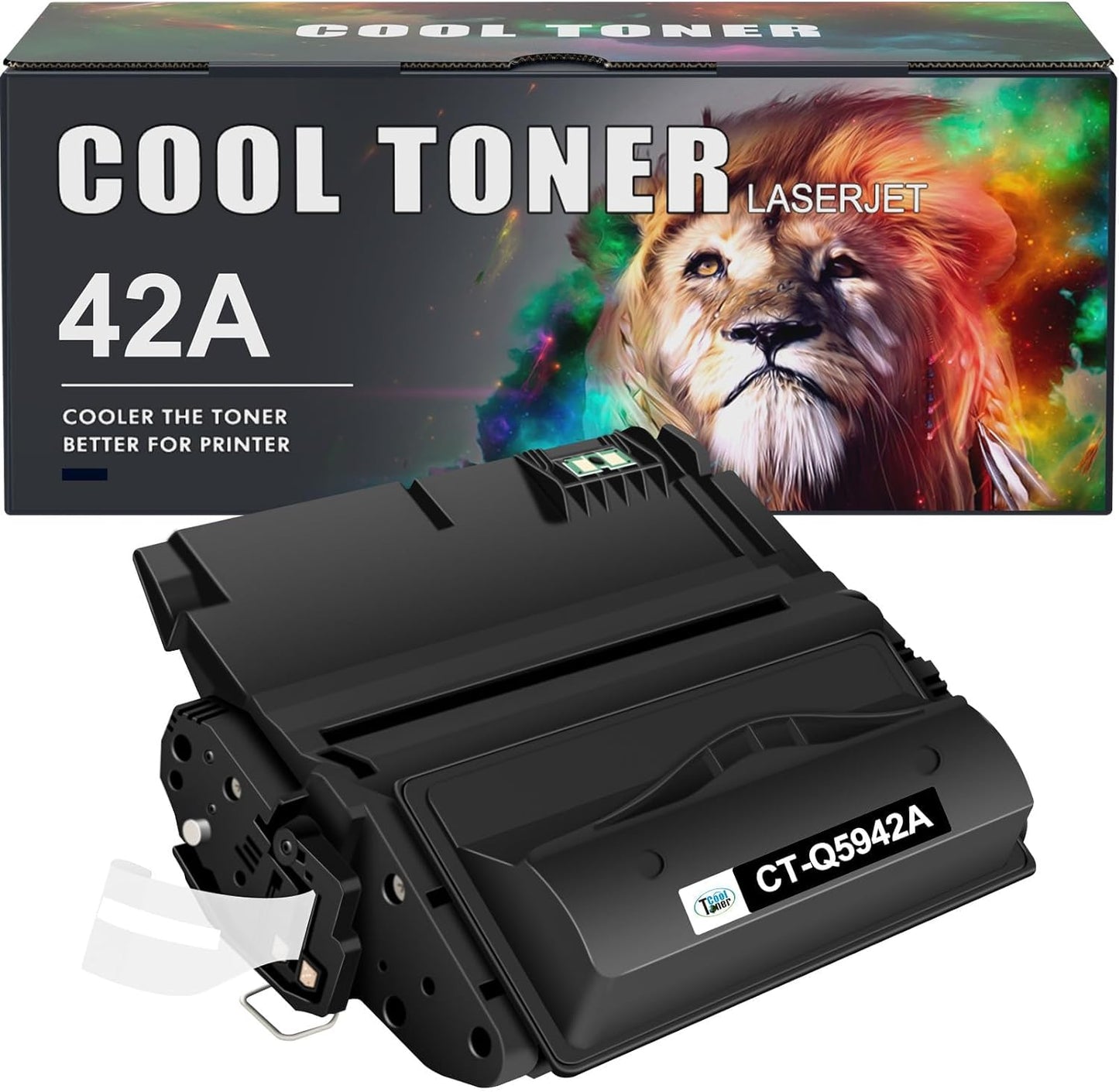 Cool Toner Compatible Toner Cartridge for HP 42A Q5942A Black