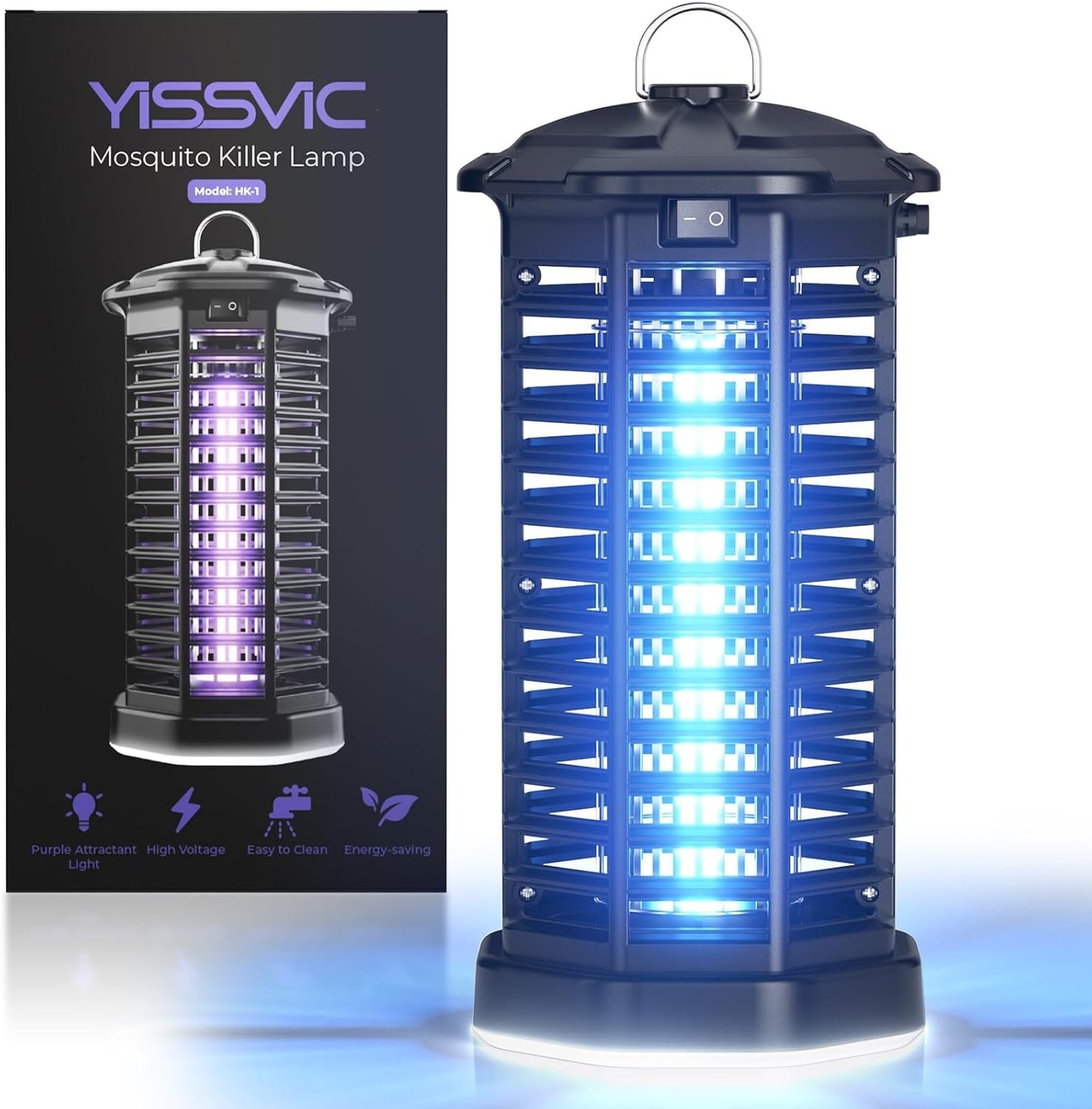 YISSVIC Bug Zapper for Effective Indoor and Outdoor Insect Control