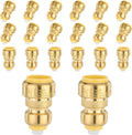 3/4 in x 1/2 in Reducing Coupling Push Fit Pack - Fast Install