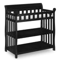 Delta Children Eclipse Changing Table, Ebony Black - Secure Changing