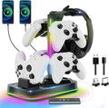Headphone & Controller Stand with Charging Station for Xbox - RGB Dock