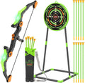 Kids Bow and Arrow Set with LED Lights - Safe Suction Target Fun