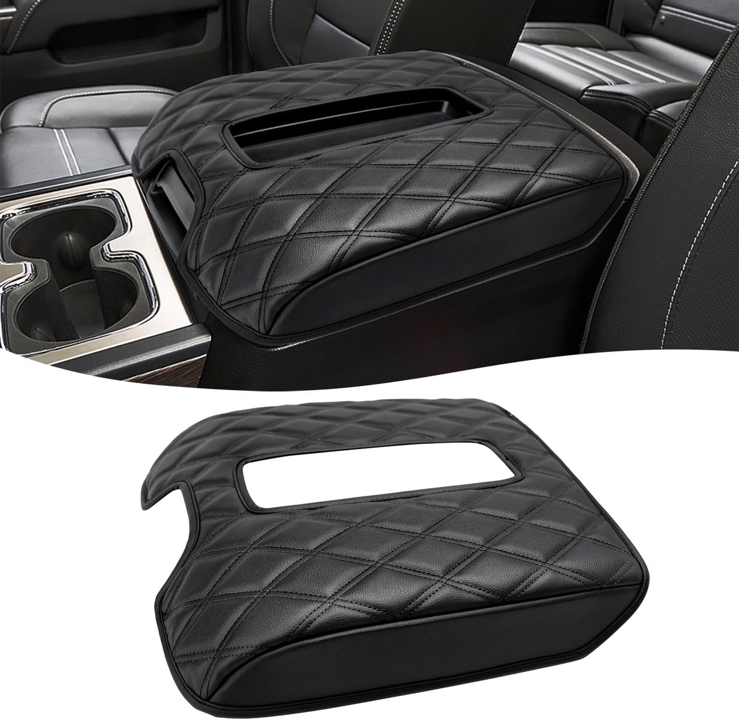 KBH Center Console Armrest Cover for Chevy Silverado & GMC Sierra