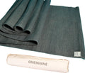 Handwoven Cotton Yoga Mat Set - Eco-Friendly & Non-Slip