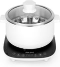 Aroma Housewares 2.5-Liter Smart Electric Hot Pot - Rapid Boil Steamer