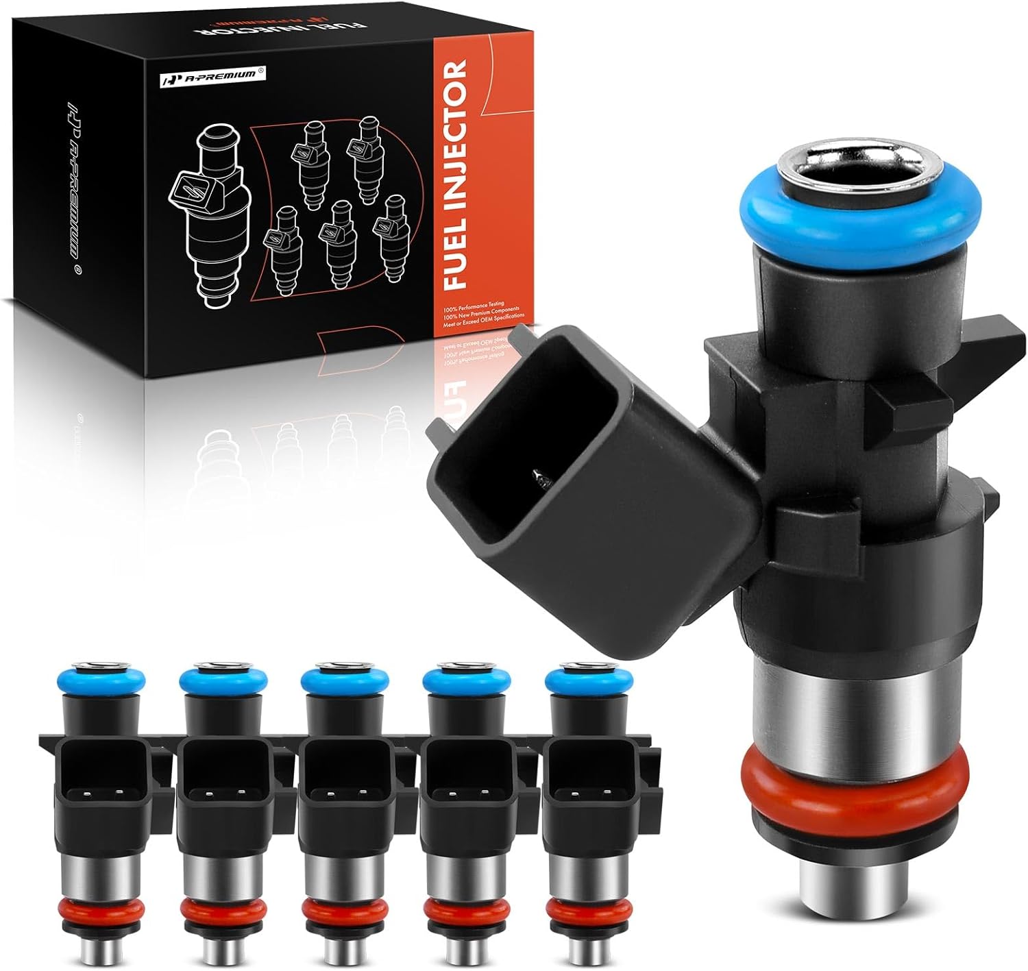 A-Premium 4 Holes Fuel Injectors for Jeep & Dodge Vehicles