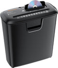 Bonsaii Paper Shredder for Home Use - 8-Sheet StripCut Shredder