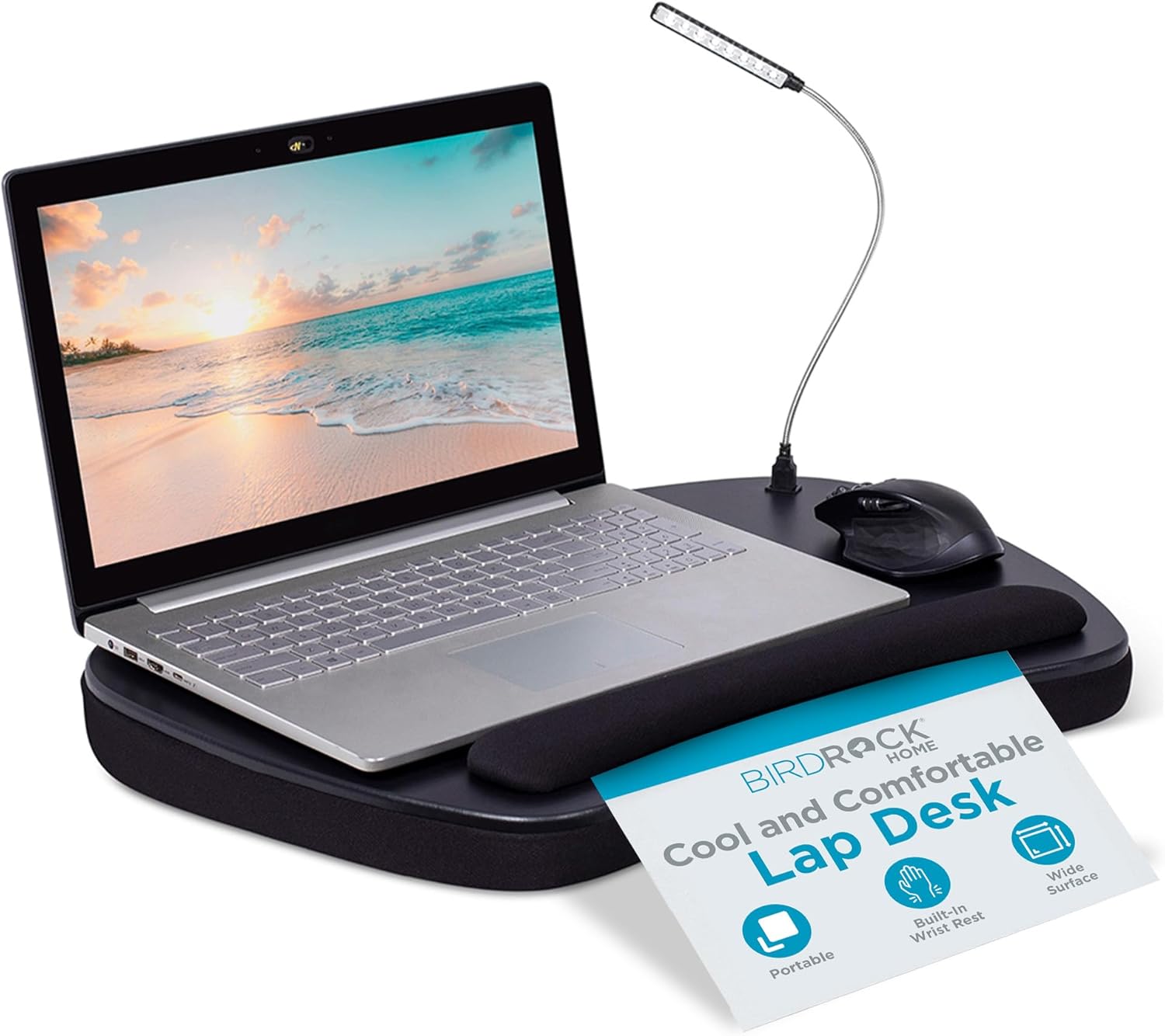 BIRDROCK HOME Oversized Lap Desk - Comfort & Convenience