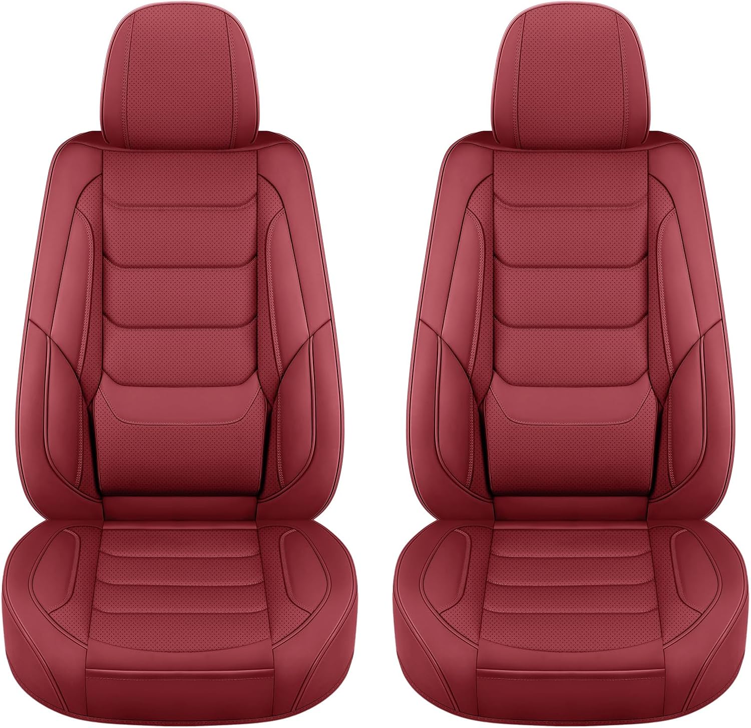 Breathable Leather Seat Covers for Cars - Waterproof Protection