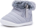 Baby Boy Girl Snow Boots for First Walkers - Waterproof Warm Booties