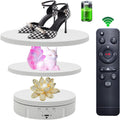 3in1 Motorized Rotating Display Stand 360 Turntable - Versatile Photo