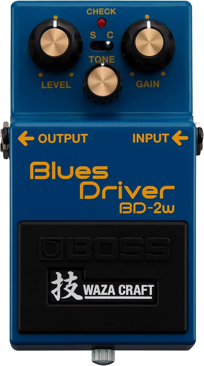 BOSS BD-2W Blues Driver Effect Pedal for Guitar Enthusiasts