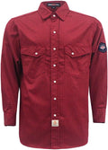 BOCOMAL FR Shirts for Men Printed Plaid Cotton 6.5oz - CAT2