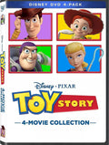 TOY STORY 4-MOVIE COLLECTION - Family-Friendly 4-Disc Set