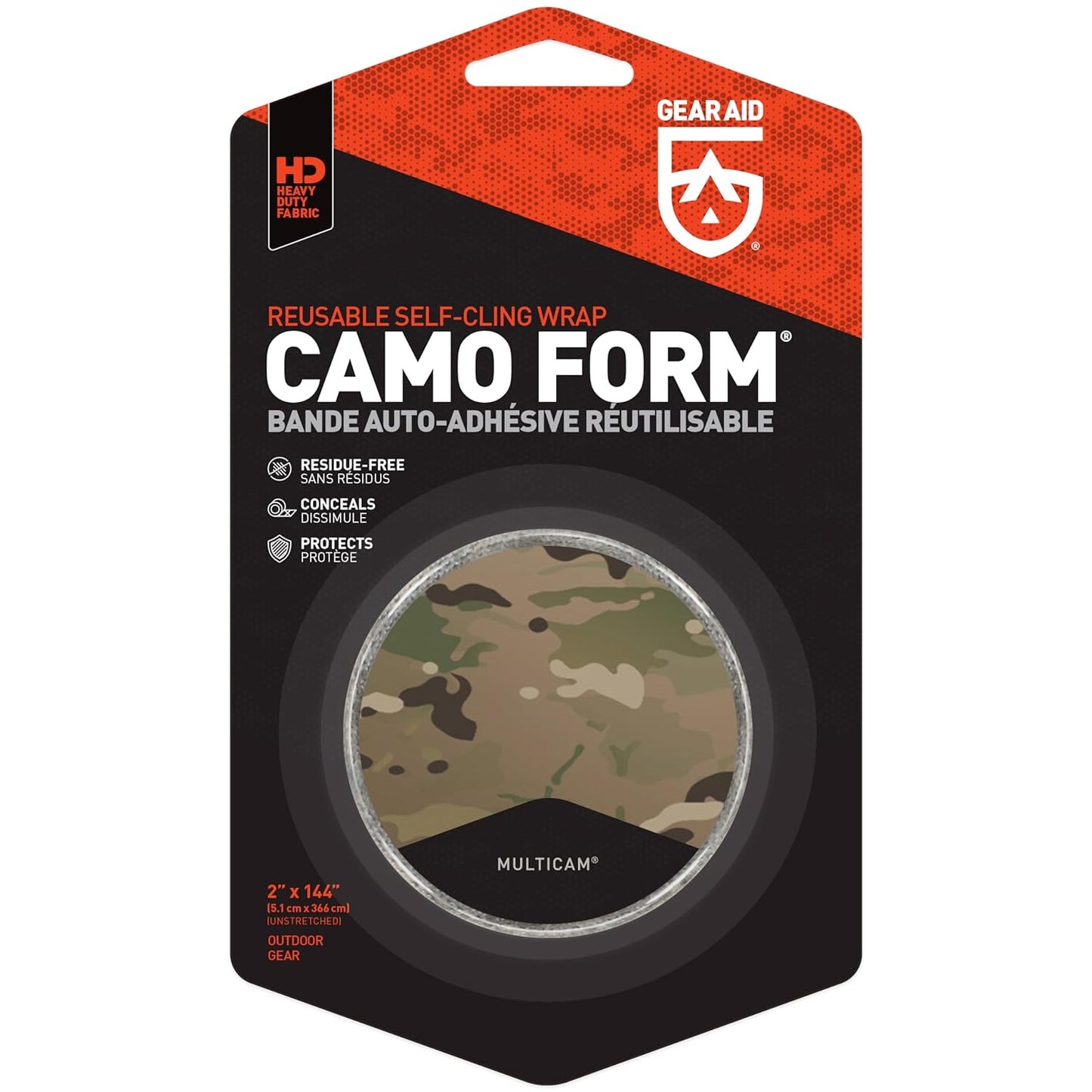 Gear Aid Camo Form Wrap: Self-Cling Multicam