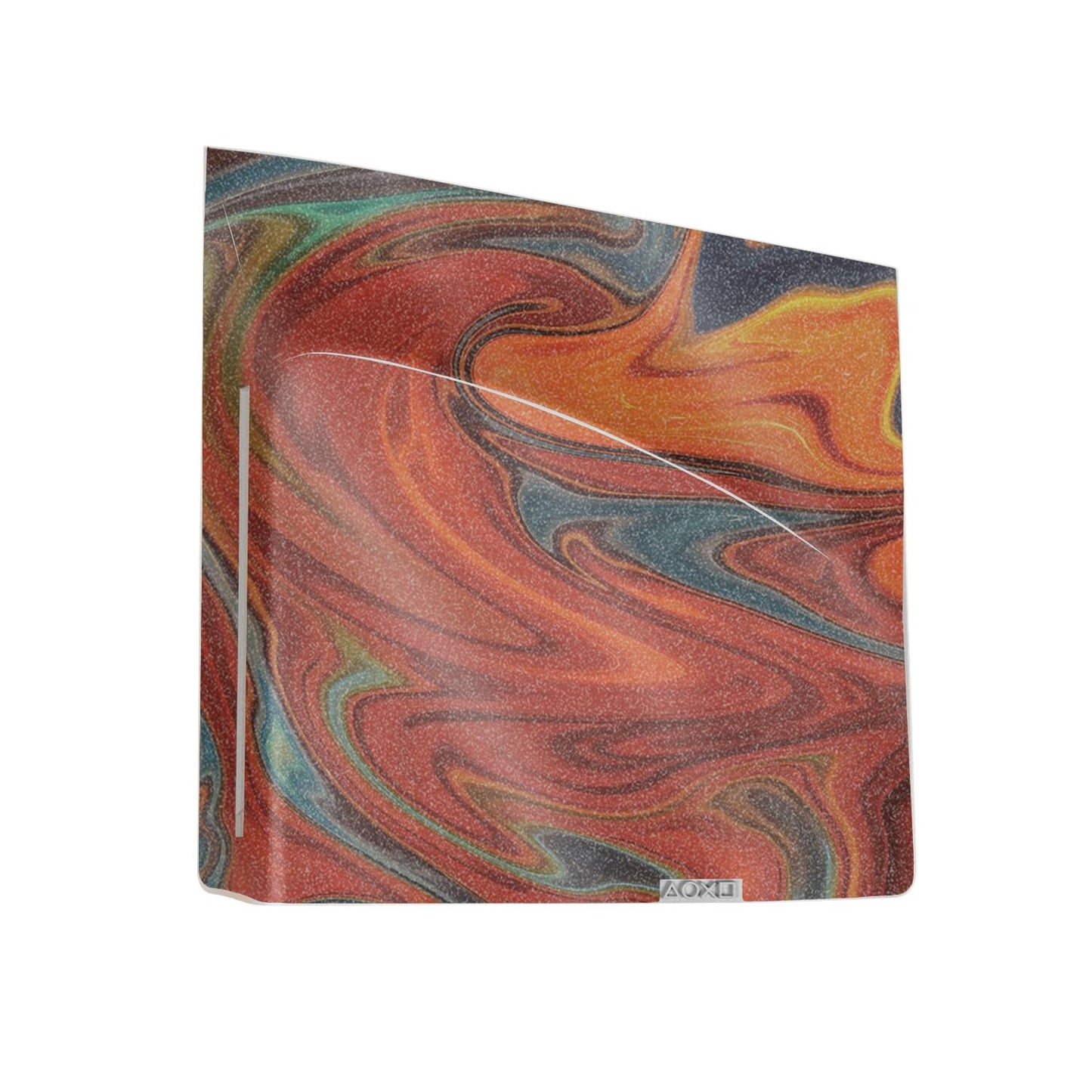 Lava Water Glitter Skin for PS5 DE