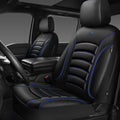 CAR PASS 3D Foam PU Leather Seat Covers for Maximum Comfort
