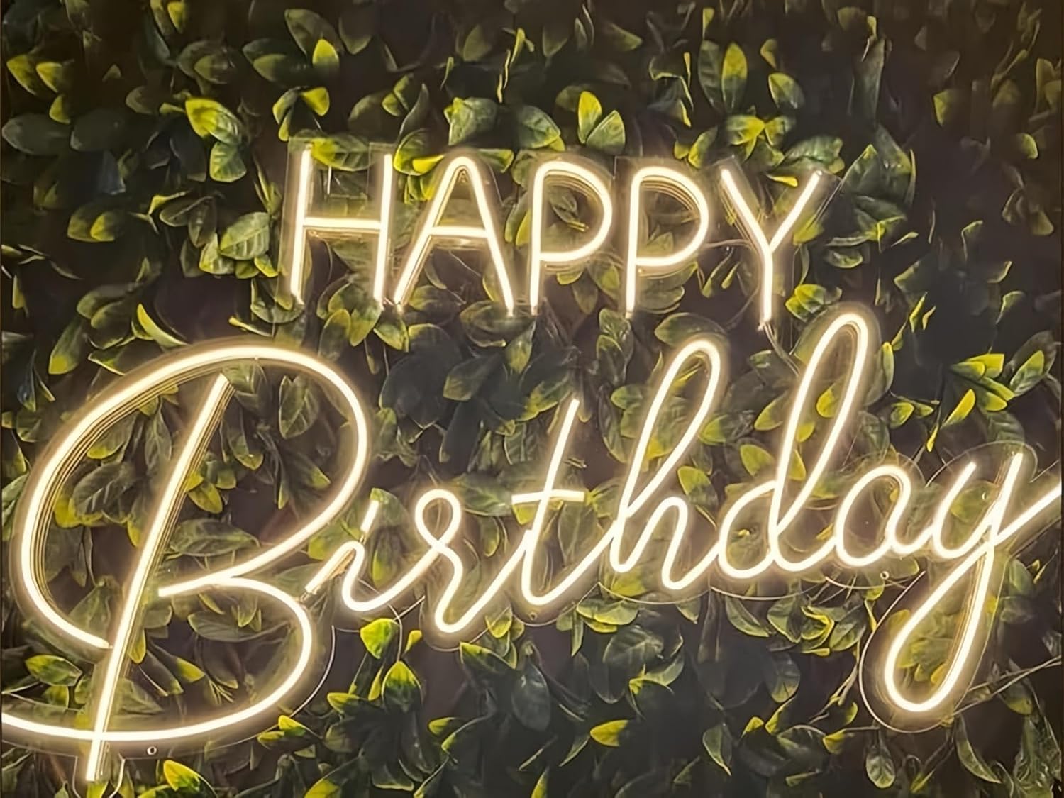 Ulalaza LED Neon Sign Night Light for Party and Home Decor
