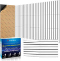 8 Pack 2-Layer Fold Soundproof Wall Panels 24 x 12 in - Quiet, Modern