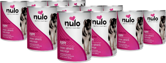 Nulo Grain-Free Chicken Salmon Lentils Wet Dog Food for Puppies