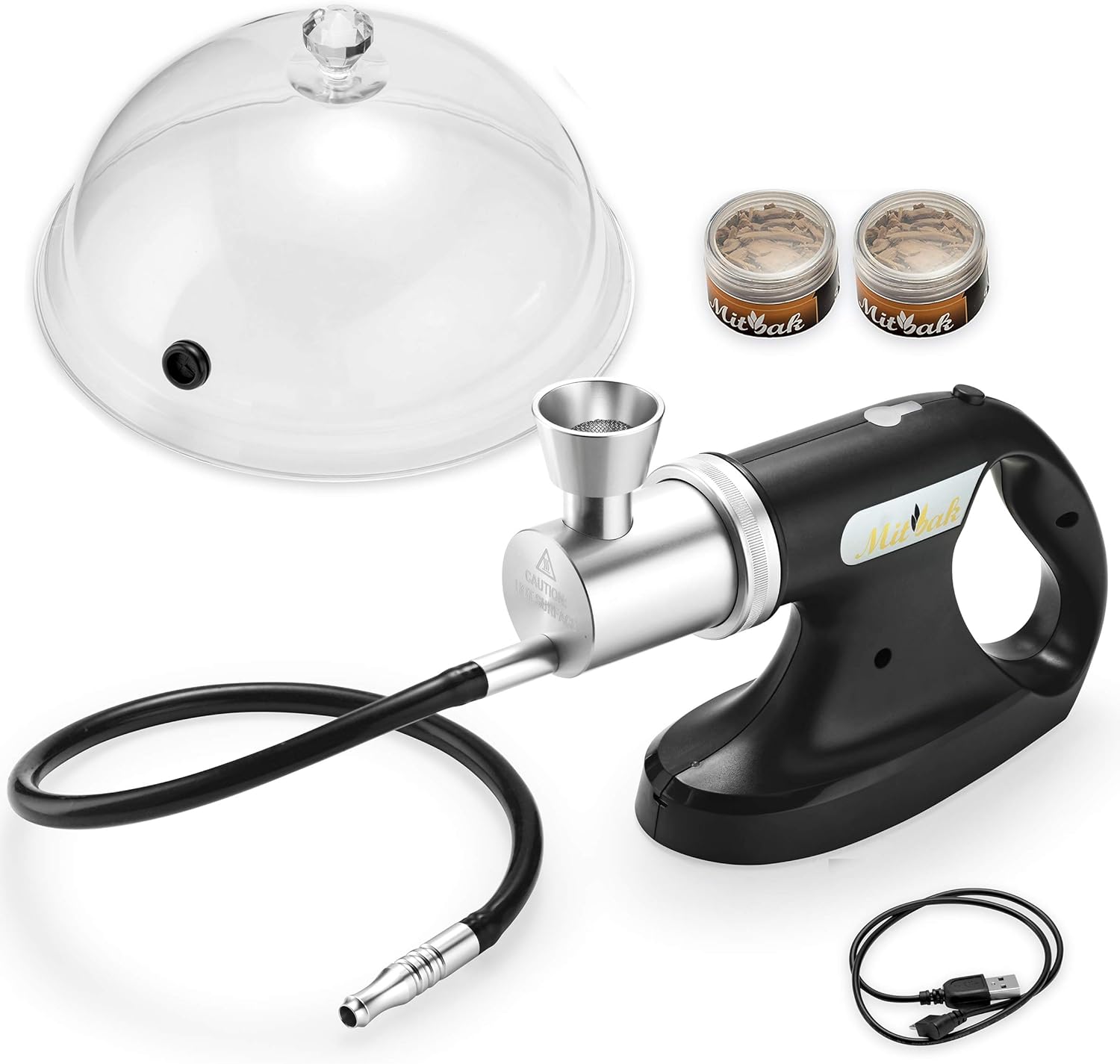 Portable Cocktail Smoker Kit - Flavorful Smokes Anywhere!