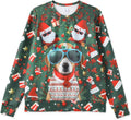 Ugly Christmas Sweater for Women Men - Funny 3D Graphic Pullover