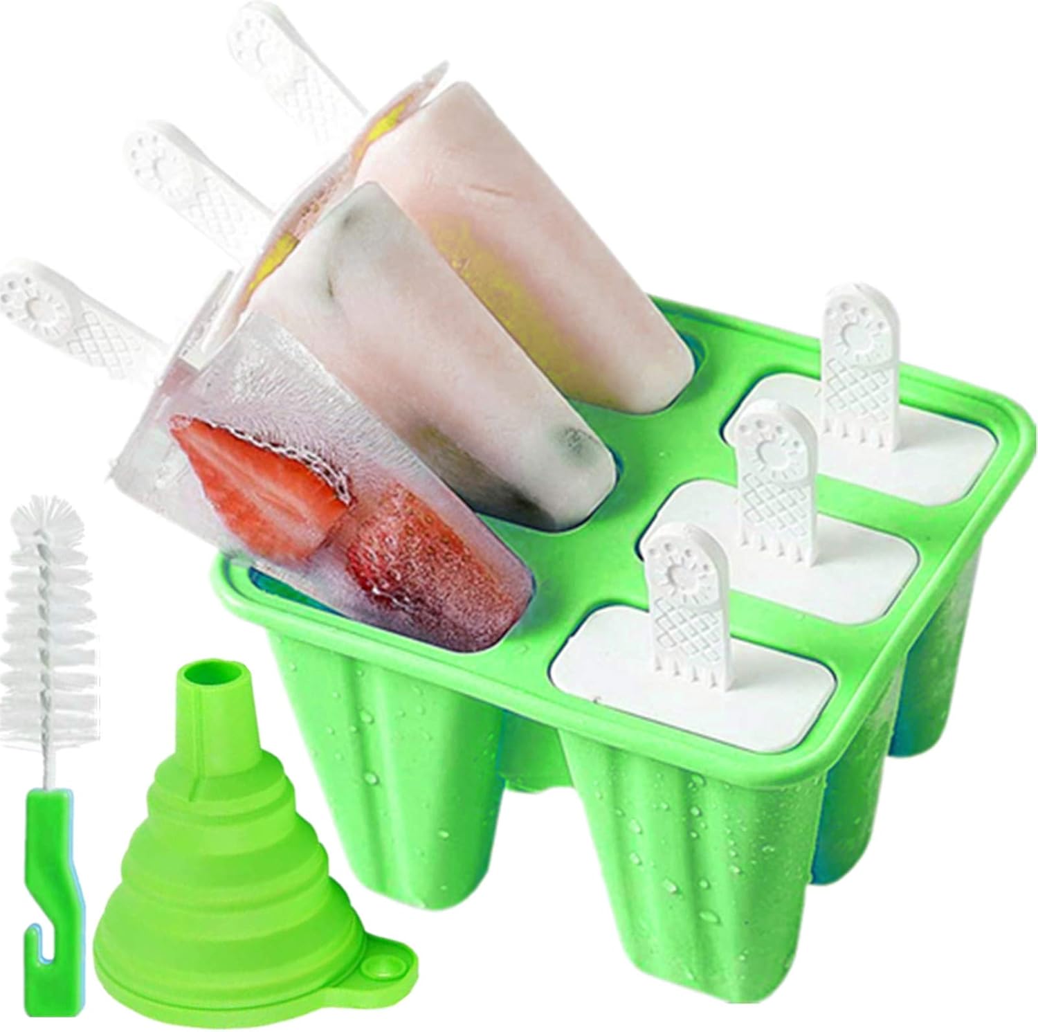 Easy Release Reusable Silicone Popsicle Molds - Bell Dream