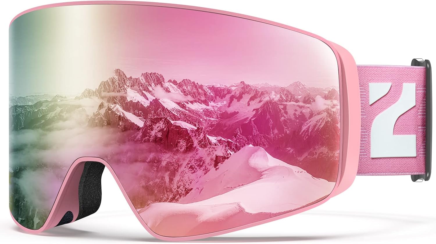 ZIONOR X12 OTG Ski Goggles - Crystal Clear Vision