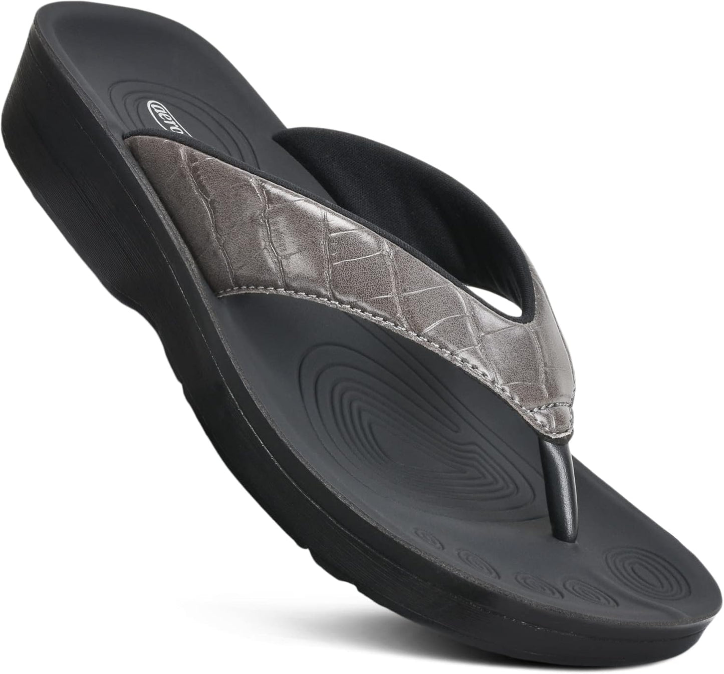 AEROTHOTIC Arch Support Flip Flops for Women - Stylish Comfort