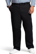 IZOD Men's Big and Tall Performance Stretch Flat Front Pant added